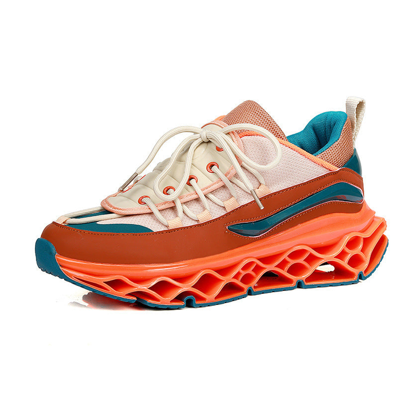 Damen Sportliche Sneakers mit innovativem Sohlen-Design EB