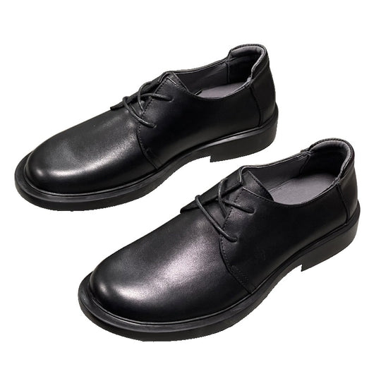 Damen Bequeme Schnürschuhe aus hochwertigem Kunstleder mit rutschfester Sohle EB