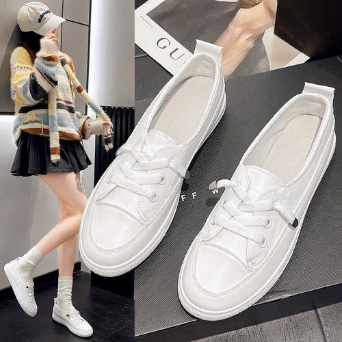 Damen lässige Sneakers mit weichem Innenfutter und rutschfester Sohle EB