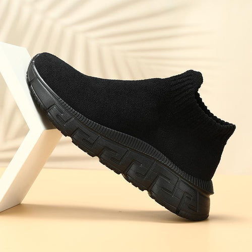 Damen Atmungsaktive und flexible Sneaker aus Strick EB