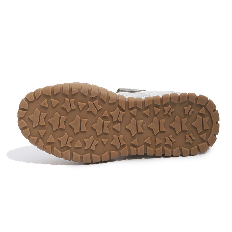 Damen Sportliche Sneakers mit Klettverschluss und atmungsaktiver Sohle EB