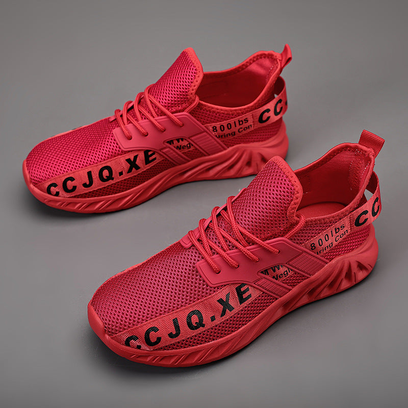 Damen Sportliche Netz-Sneaker mit rutschfester Sohle und atmungsaktivem Obermaterial EB