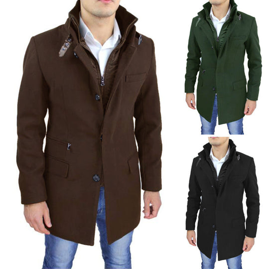 Herren modischer Warmjacke mit innovativem Innenfutter EB