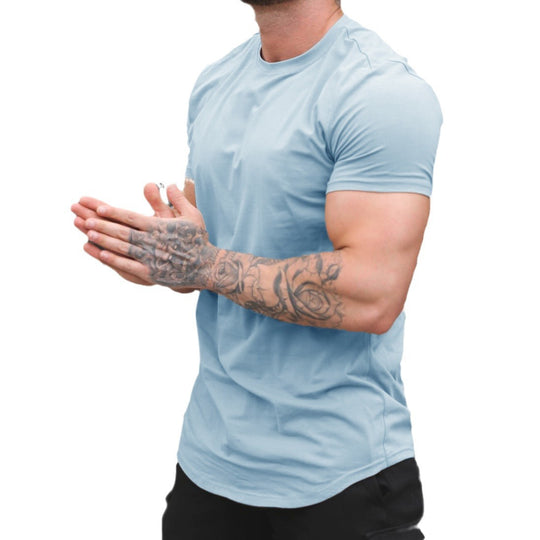 Herren Komfortables Fitness T-Shirt EB