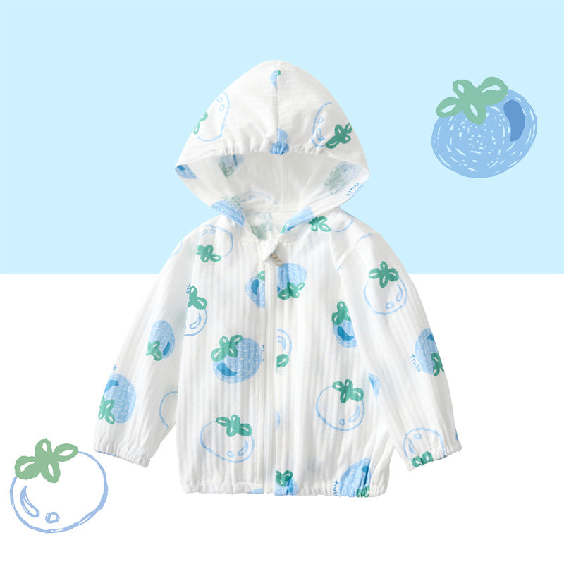 Unisex nan leichtgewicht Musselin Kapuzenjacke für Babys mit elastischen Bündchen EB