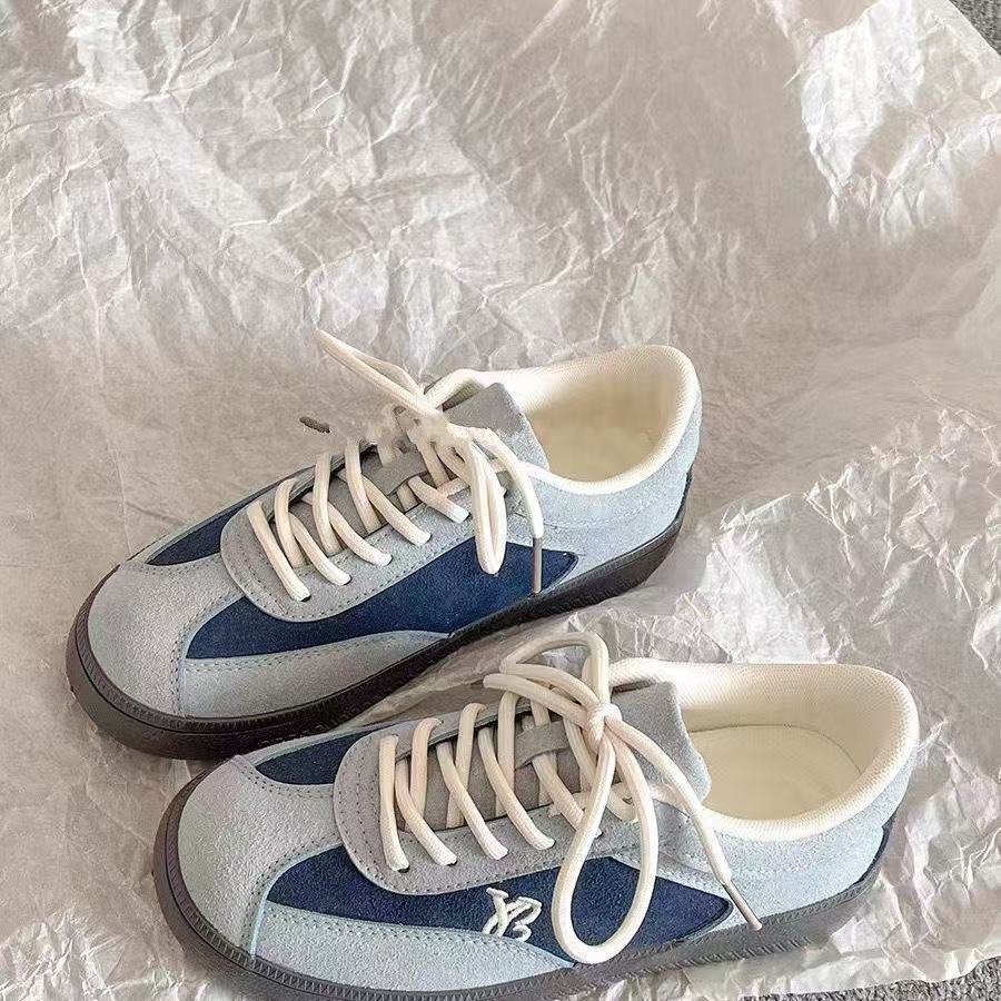 Damen Sportliche Sneaker mit weichem Veloursleder und dämpfendem Sohlenprofil EB