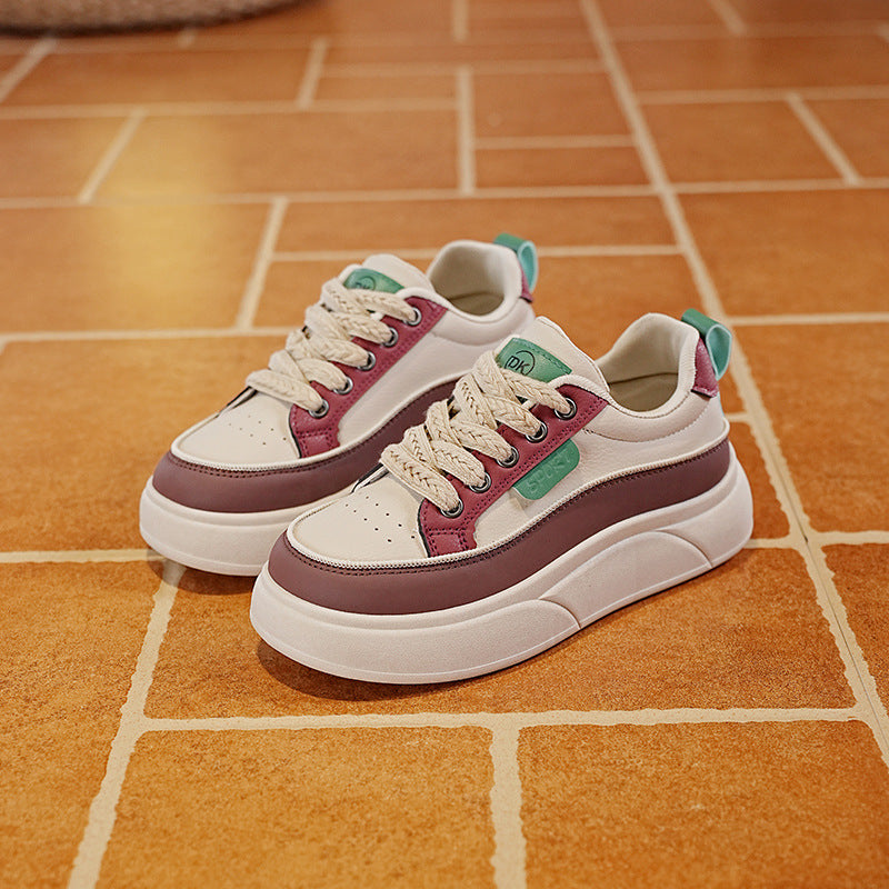 Damen Plateausneaker mit modischem Design und dämpfender Sohle EB