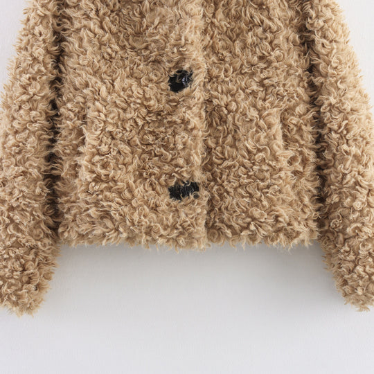Damen Teddyfelljacke EB