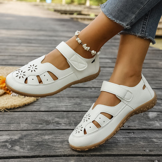 Damen Atmungsaktive Sandalen mit verstellbarem Klettverschluss EB