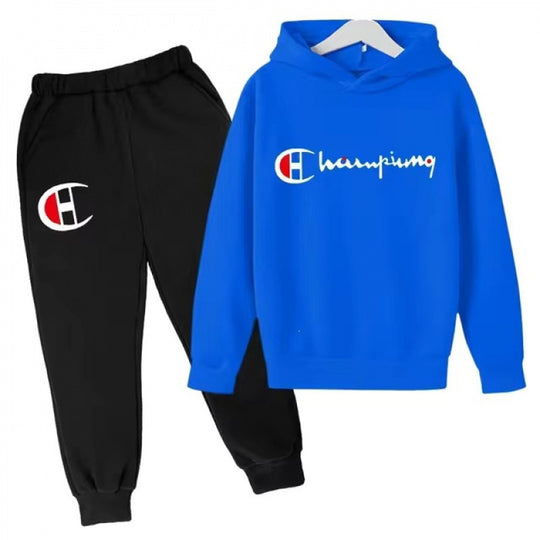 Unisex nan Kapuzenpullover mit Jogginghose Freizeitset EB