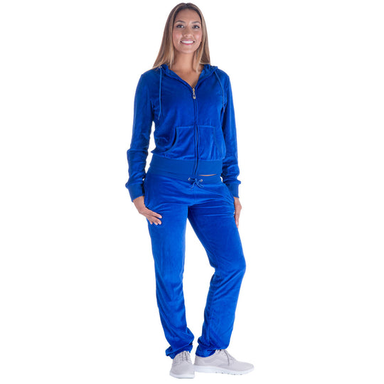 Damen Sportlicher Jogginganzug mit Kapuze EB