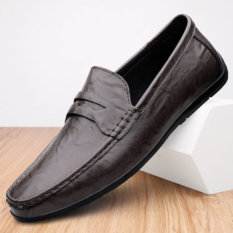 Herren Elegante und strapazierfähige Mokassins mit hochwertiger Oberflächenstruktur EB