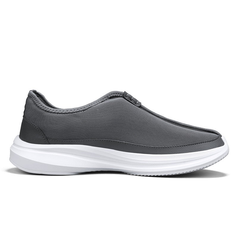 Damen Slip-On Sportschuhe mit atmungsaktivem Mesh und dämpfender Gummisohle EB