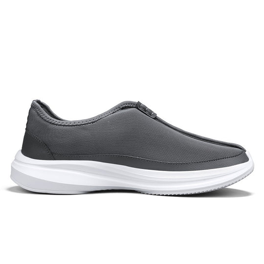 Damen Slip-On Sportschuhe mit atmungsaktivem Mesh und dämpfender Gummisohle EB