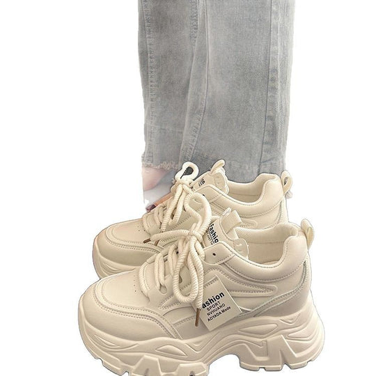 Damen Sportliche Chunky Sneakers mit innovativer Dämpfung und strapazierfähiger Obermaterialstruktur EB