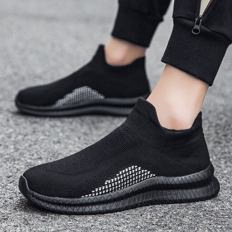 Damen Atmungsaktive Sneaker mit elastischem Schaft EB