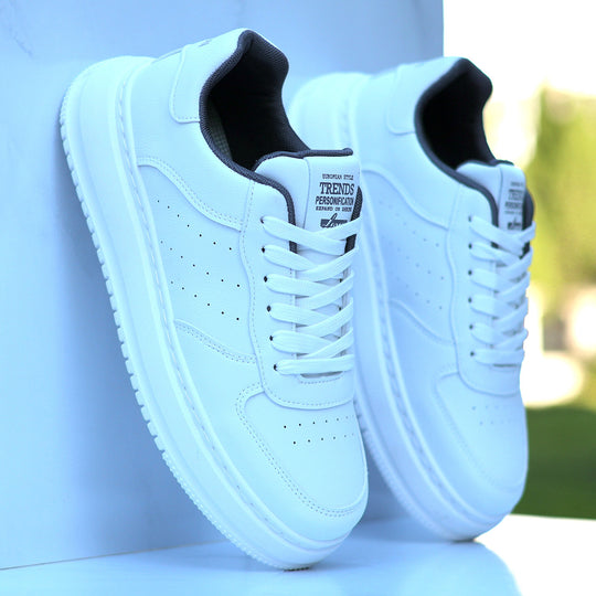 Damen Modische Sneakers mit atmungsaktiver Oberflächenstruktur und gepolsterter Innensohle EB