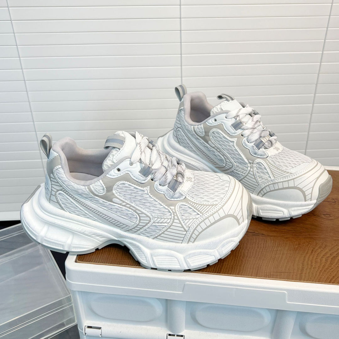 Damen Sportliche Lauf-Sneaker mit atmungsaktivem Obermaterial und gepolsterter Innensohle EB