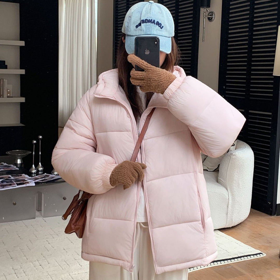 Damen Funktionsjacke mit voluminösem Schnitt und seitlichen Eingrifftaschen EB
