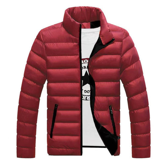 Herren nan gesteppte Thermojacke mit hohem Stehkragen und wasserabweisender Außenhülle EB