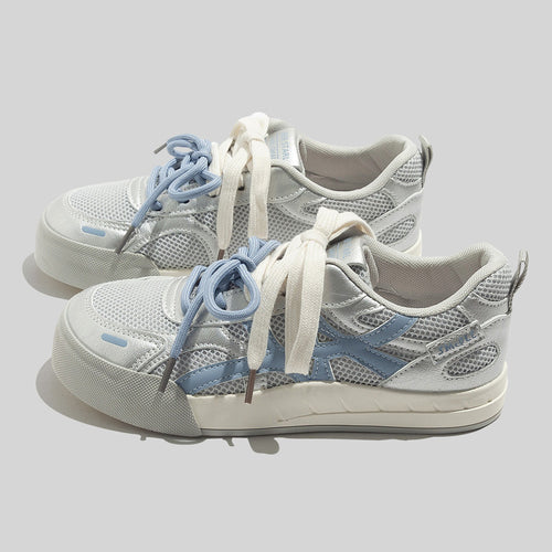 Damen Atmungsaktive Freizeitsneakers mit innovativem Mesh-Obermaterial und rutschfester Sohle EB