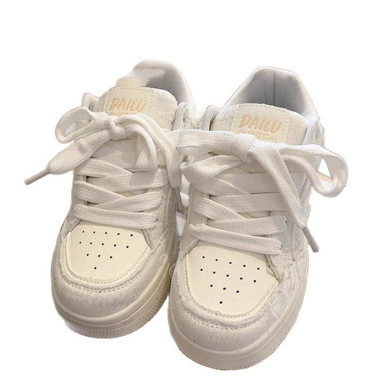Damen Sportliche Sneakers mit einzigartiger Textur und bequemer Sohle EB