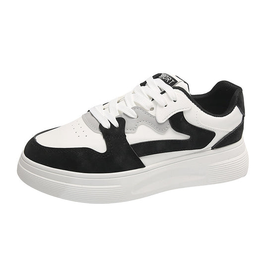 Damen Sportliche Sneakers mit atmungsaktivem Obermaterial und stabiler Sohle EB