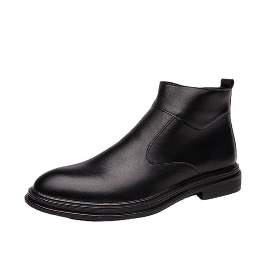 Damen Elegante Chelsea-Stiefel mit seitlichem Reißverschluss und bequemer Innensohle EB