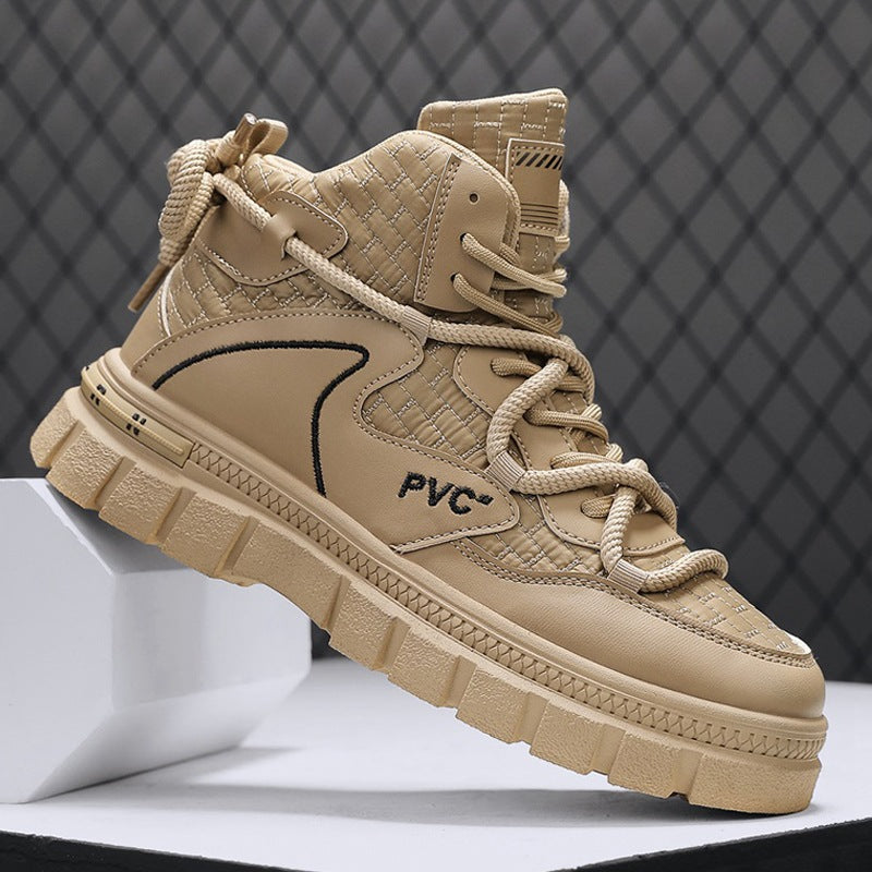 Damen Sportliche High-Top Sneaker mit rutschfester Sohle und bequemem Innenfutter EB