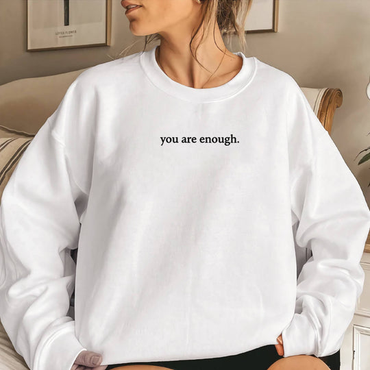 Damen Sweatshirt mit inspirierendem Schriftzug EB