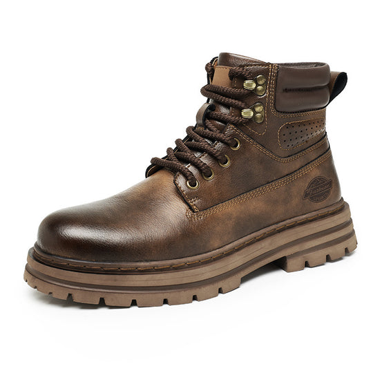 Damen Robuste Schnürboots mit rutschfester Profilsohle und isolierendem Innenfutter EB