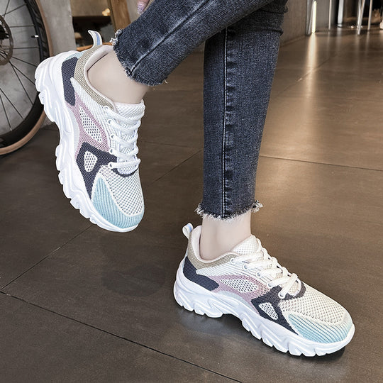 Damen Sportschuhe mit atmungsaktivem Mesh und dämpfender Sohle EB