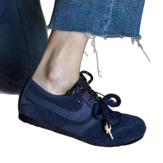 Damen Sportliche Schnürschuhe mit dekorativen Elementen EB