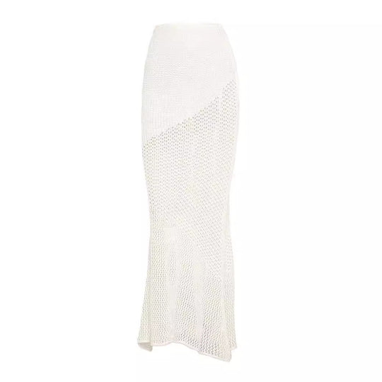 Damen geflochtener Strickanzug mit langen Ärmeln und figurbetontem Design EB