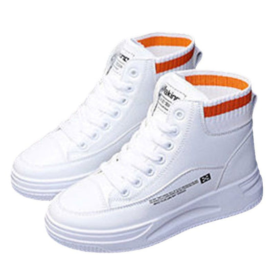 Damen Hochtop Sneakers mit innovativer Dämpfungstechnologie und modischen Akzenten EB