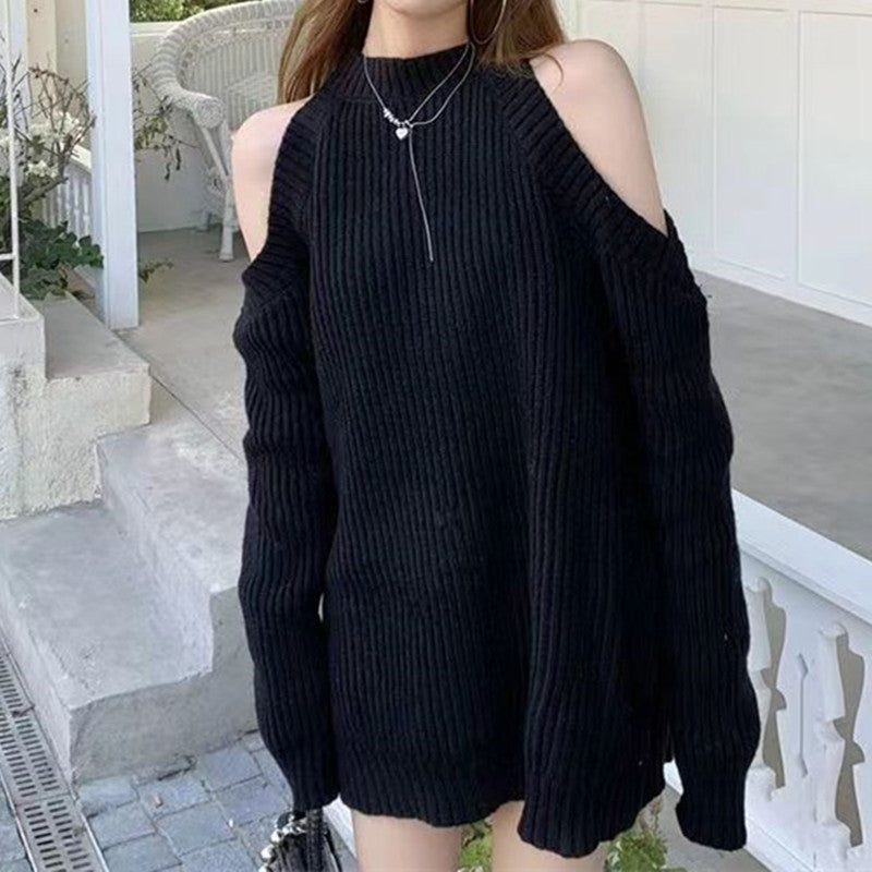 Damen Oversized Strickpullover EB