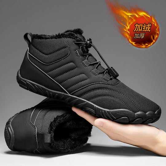 Damen Isolierte Winter Sneakers mit rutschfester Sohle und praktischem Schnellschnürsystem EB