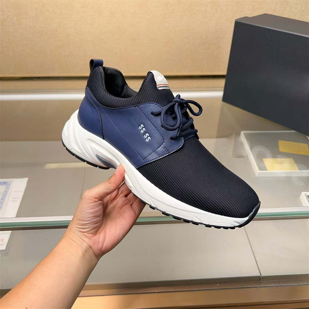 Damen Sportliche Sneakers mit atmungsaktiver Oberflächenstruktur und rutschfester Sohle EB