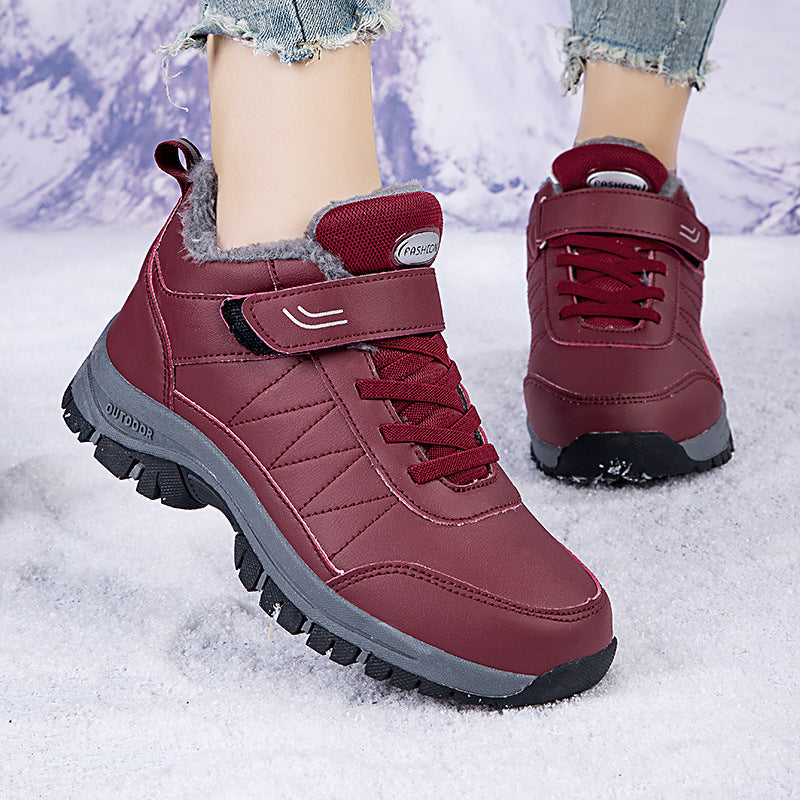 Damen Wetterfeste Outdoor-Sneakers mit isolierendem Innenfutter und rutschfester Sohle EB