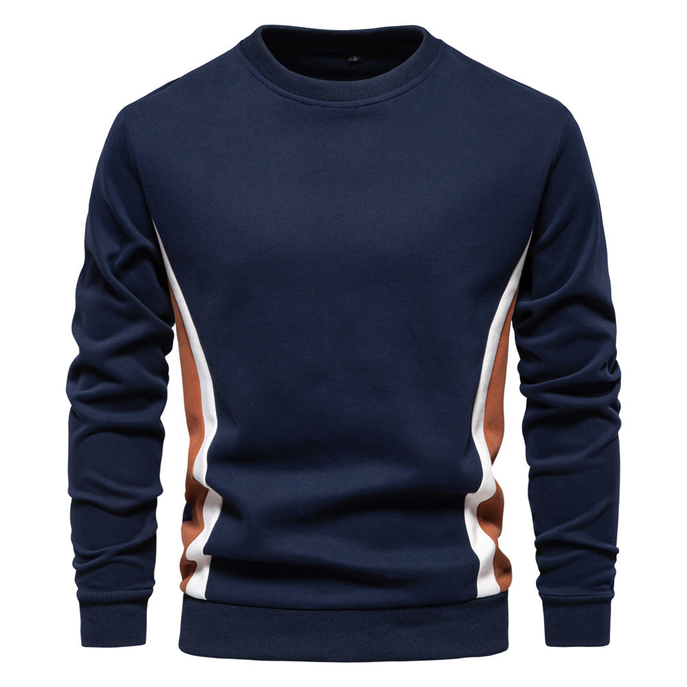 Herren Freizeit-Sweatshirt mit modernem Farbblockdesign EB