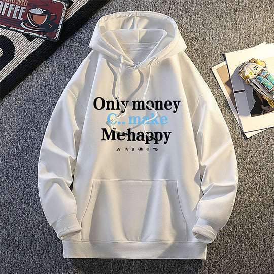 Damen Kapuzenpullover mit inspirierendem Print und lässigem Schnitt EB