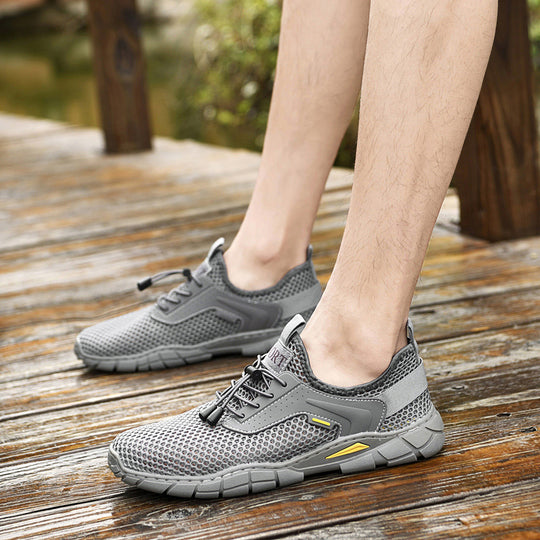 Herren Atmungsaktive Sport Sneakers mit rutschfester Sohle EB
