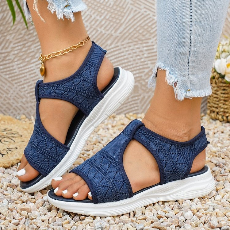 Damen Bequeme und atmungsaktive Freizeitsandalen EB
