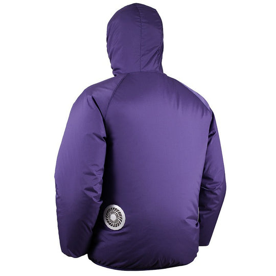 Unisex nan kühlende Jacke mit integrierter Lüftertechnologie und Kapuze EB