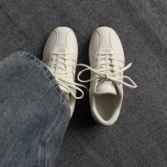 Damen modische Sneaker mit atmungsaktivem Obermaterial und rutschfester Sohle EB