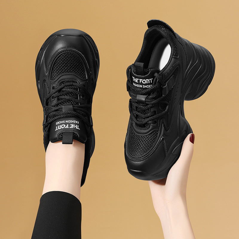 Damen Atmungsaktive und komfortable Sneakers mit dämpfender Sohle EB