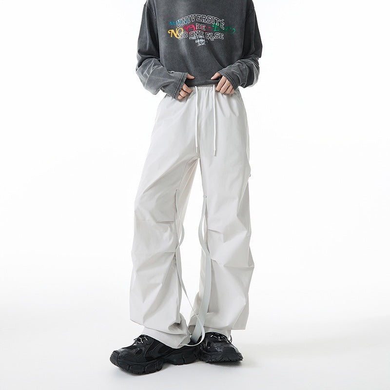 Damen Lässige Sporthose mit verstellbarem Bund und modernen Schnittelementen EB