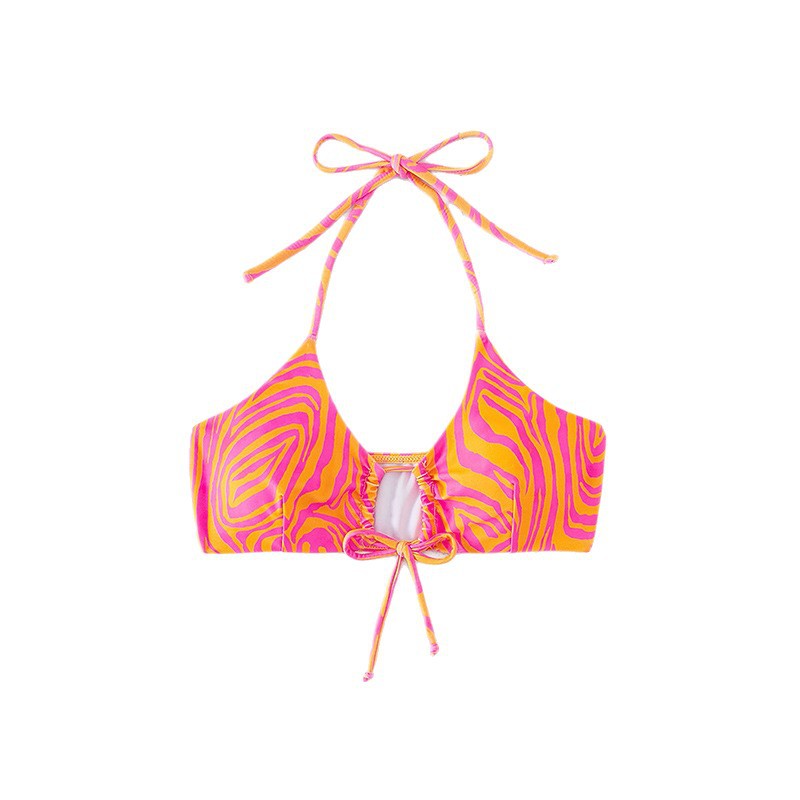 Damen Raffinierter Bikini Oberteil mit verspieltem Schnitt EB