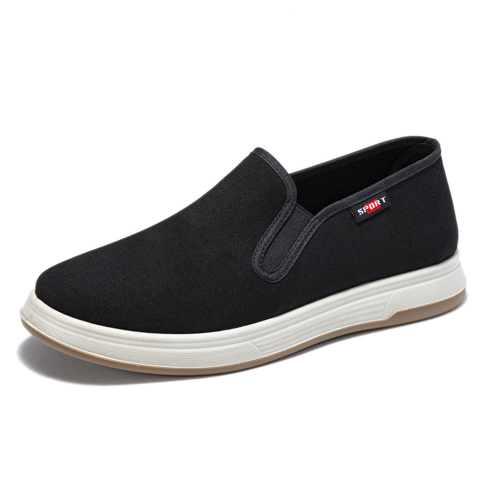 Damen modische Slip-On Sneakers mit rutschfester Sohle und atmungsaktivem Obermaterial EB