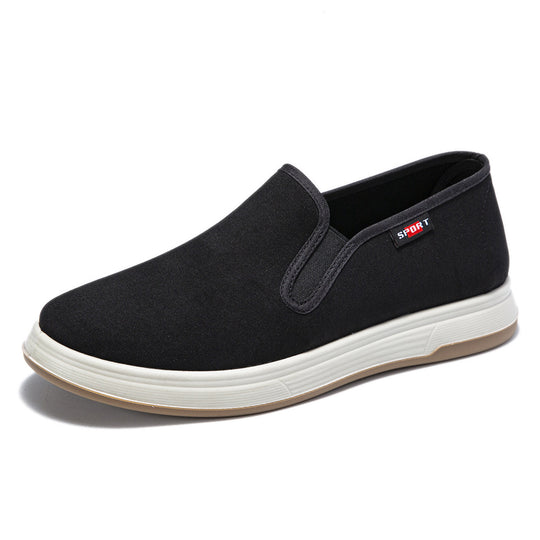 Damen modische Slip-On Sneakers mit rutschfester Sohle und atmungsaktivem Obermaterial EB